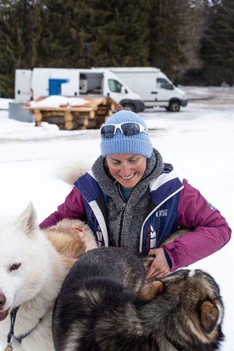 A Pas de Loups chiens de traineaux Axelle