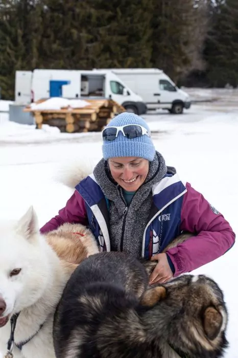A Pas de Loups chiens de traineaux Axelle
